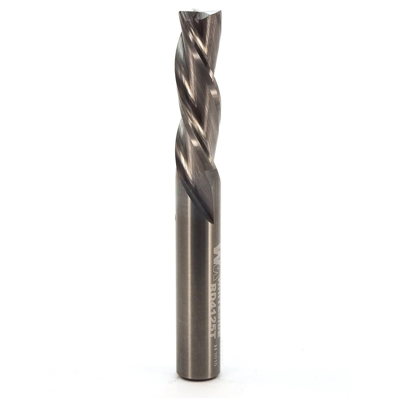 Triple Flute Spiral Router Bit - 3/8" SH 3/8" CD 1" CL 2-1/2" OL - Types:Downcut Spiral Bit